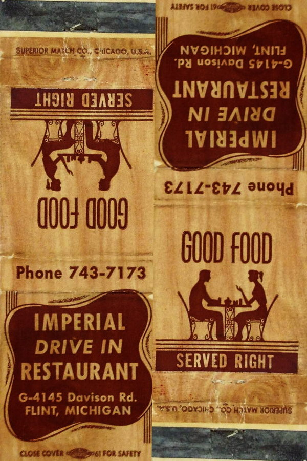 Imperial Drive-In - Matchbook (newer photo)